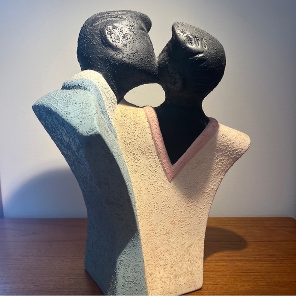 1980s Art Deco Revival Sculptures, Linsey B Balkweill Style, - Picture 11 of 11